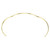 Mesmera Choker, Mixed Cuts, White, 18K Gold Plated 5765320 (Size M) | Swarovski
