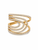 18K Yellow Gold Diamond Fashion Ring