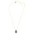 sublima-pendant--octagon-cut--green--18k-gold-finish-swarovski-5752884-2