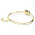 Sublima Bangle, Octagon Cut, Green, 18K Gold Plated 5758457 | Swarovski
