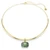 sublima-choker--octagon-cut--green--18k-gold-finish-swarovski-5760763-1