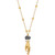 Swarovski Crystal Tarot Magic Pendant, Gray, Gold-Tone Plated 5490909