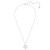 Swarovski Crystal Further Star Motif Necklace, White, Rhodium Plated 5499001