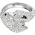 Swarovski Crystal Polar Bestiary Wolf Cocktail Ring 5515095 (Size S / 6 / 52)