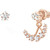 Swarovski Crystal Penélope Cruz Moonsun Earring Jackets, Rose-Gold Tone 5486351