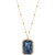 Swarovski Crystal Tarot Magic Pendant, Blue, Gold Tone Plated 5482977