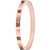 Swarovski Crystal Tactic Bangle, Black, Rose-Gold Tone Plated 5509679 (Size S)