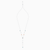 Swarovski Crystal Sunny Y Necklace, Light Multi-Colored, Rhodium Plated 5518415