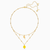 Swarovski Crystal Line Friends Collection Tennis Layered Necklace, Gold-Tone Plated 5514436