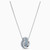 Swarovski Crystal Further Pendant, Blue, Rhodium Plated 5537106