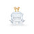 Swarovski Crystal Baby's 1ST Tooth Wagon Decoration Figurine 5492218 Swarovski Crystal Baby's 1ST Tooth Wagon Decoration Figurine 5492218