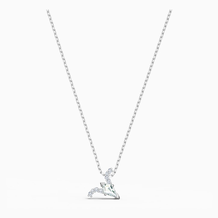 Swarovski Crystal Zodiac II Pendant, Aries, White, Mixed Metal Finish 5563890