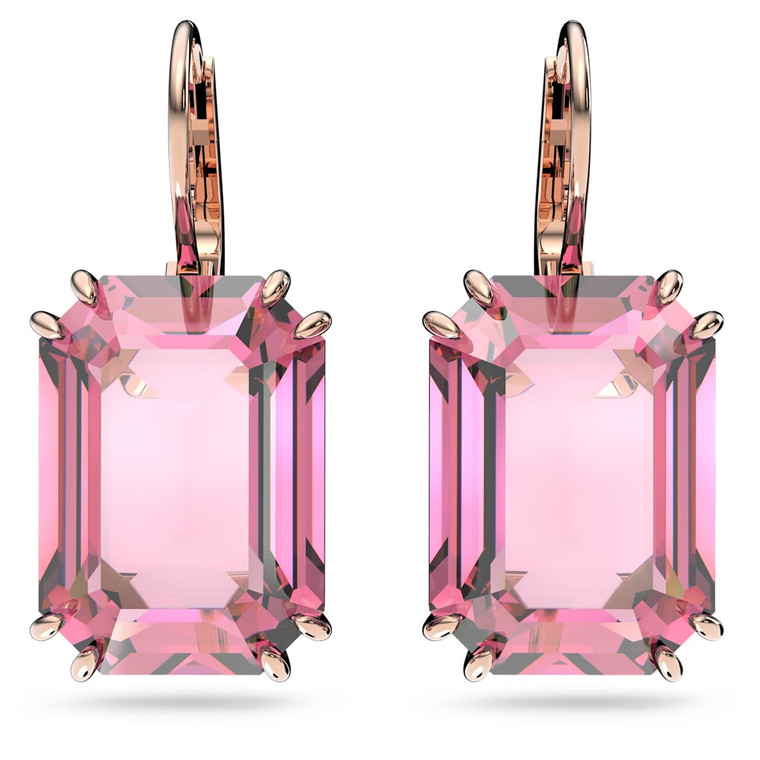 swarovski-millenia-drop-earrings-octagon-cut-pink-rose-gold-tone-plated-5619502-1