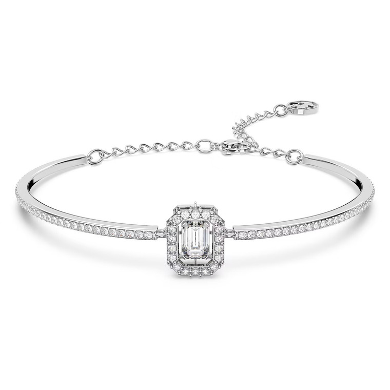 swarovski-millenia-bangle-octagon-cut-white-rhodium-plated-5638494-1