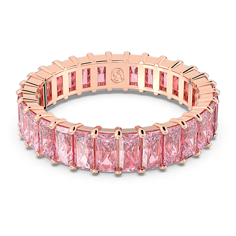 swarovski-matrix-ring-baguette-cut-pink-rose-gold-tone-plated-5647589-1