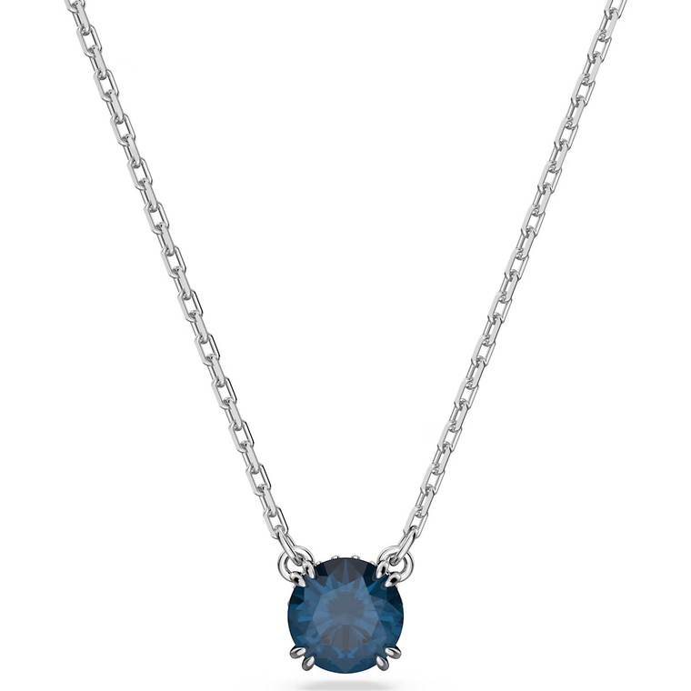 swarovski-constella-pendant-round-cut-blue-rhodium-plated-5639754
