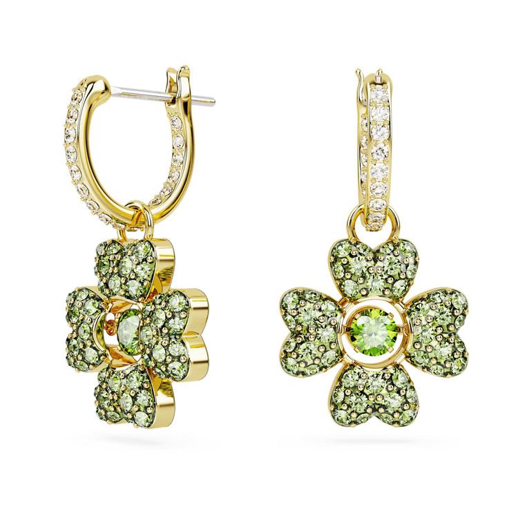 idyllia-drop-earrings-clover-green-gold-tone-plated-5670664-swarovski-1