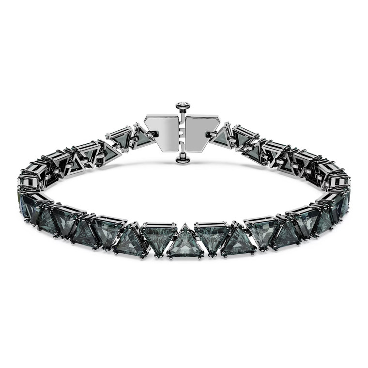 matrix-bracelet-triangle-cut-black-ruthenium-plated-5666162-swarovski-1