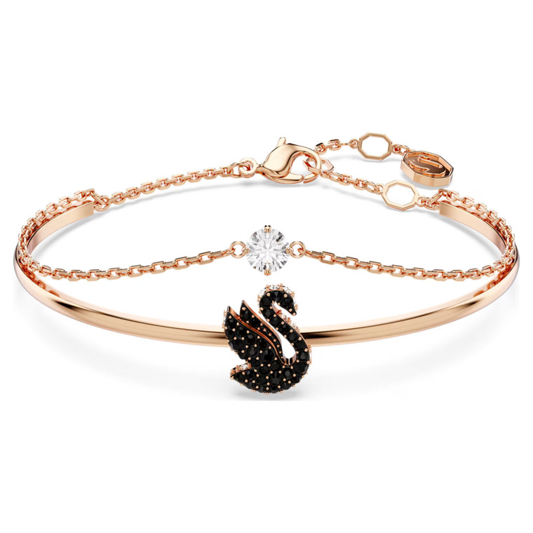 swan-bangle-black-rose-gold-tone-plated-size-m-5678048-swarovski-1