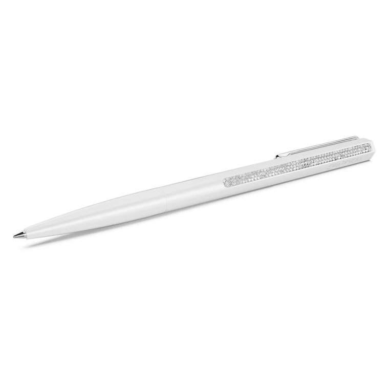 crystal-shimmer-ballpoint-pen-white-lacquered-chrome-plated-5678183-swarovski-1