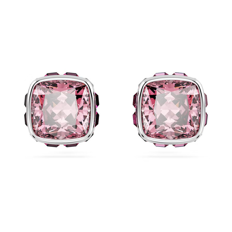 birthstone-stud-earrings-square-cut-october-pink-rhodium-plated-5661960-swarovski-1