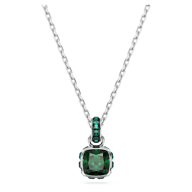 birthstone-pendant-square-cut-may-green-rhodium-plated-5651793-swarovski-1