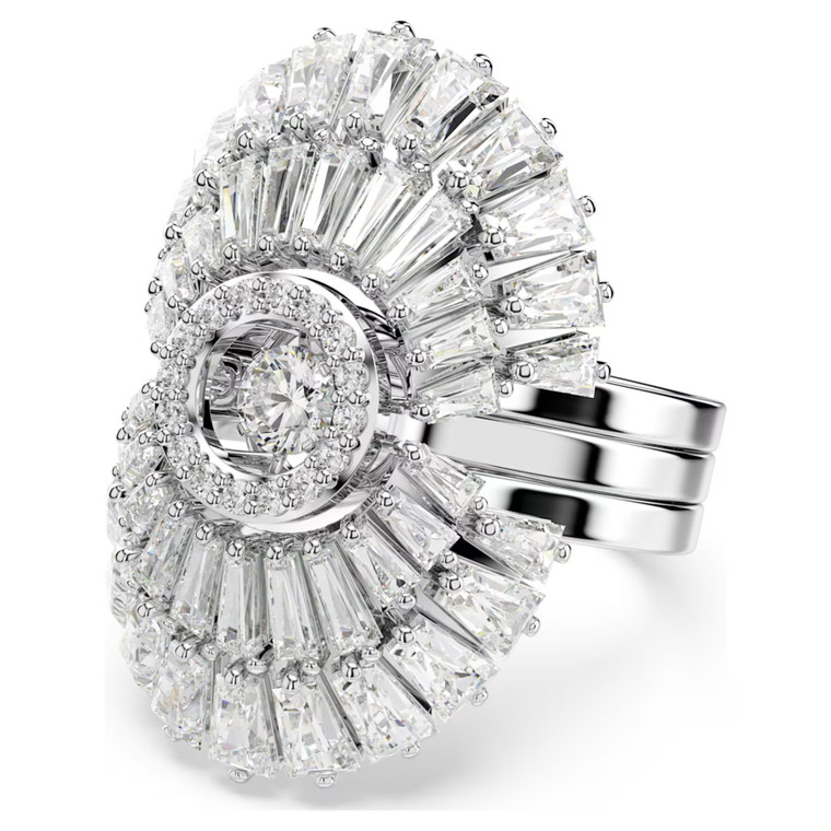 idyllia-ring-set-shell-white-rhodium-plated-5680289-swarovski-1