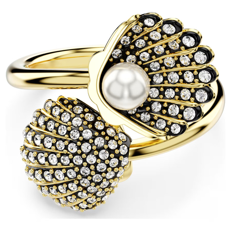 idyllia-open-ring-crystal-pearl-shell-white-gold-tone-plated-5683951-size-55/M/7-swarovski-1