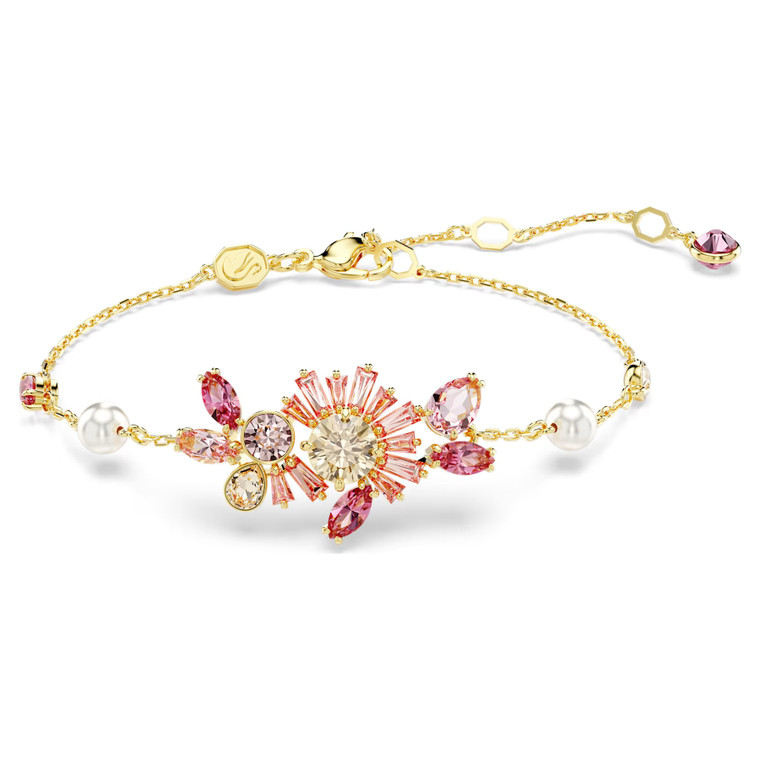 gema-bracelet-mixed-cuts-flower-pink-gold-tone-plated-5688488-swarovski-1