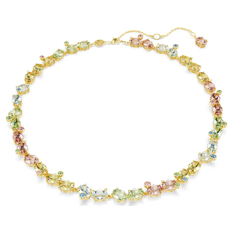 gema-tennis-necklace--mixed-cuts--multicolored--gold-tone-plated-swarovski-5714836-1