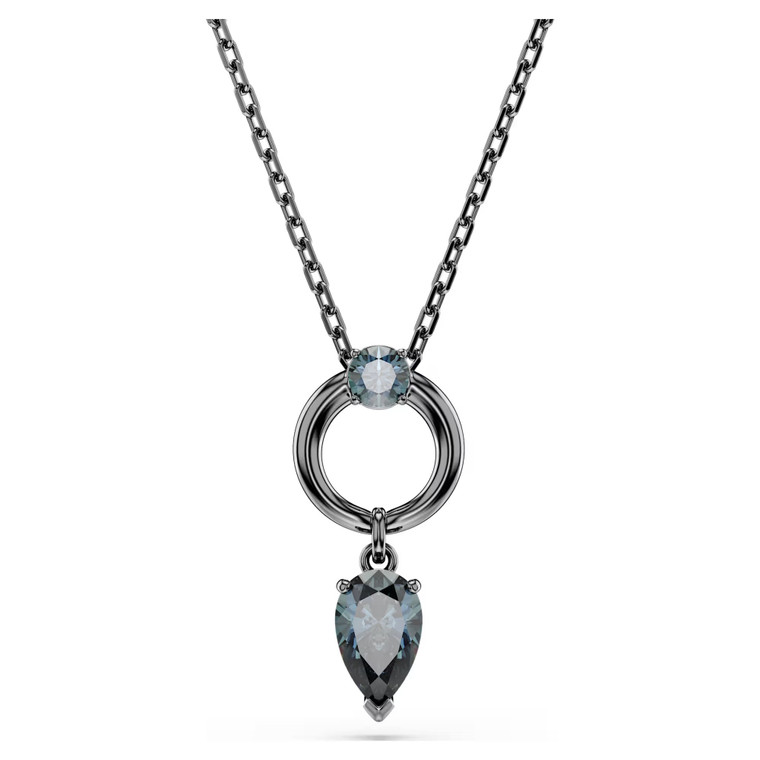 mesmera-pendant--mixed-cuts--gray--ruthenium-plated-swarovski-5732491-1