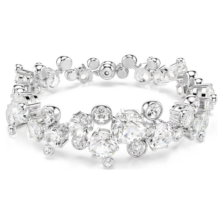 Constella Bracelet, Mixed Cuts, White, Rhodium Plated 5722469 | Swarovski