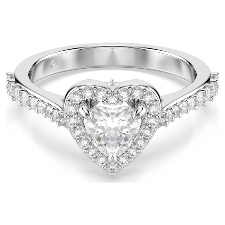 una-angelic-motif-ring--mixed-cuts--heart--white--rhodium-plated-swarovski-5744045-1