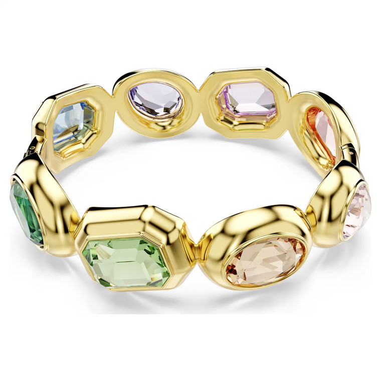 gema-cuff--oversized-crystals--mixed-cuts--multicolored--gold-tone-plated-swarovski-5737441-1