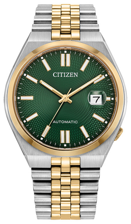 TSUYOSA-60-green-dial-stainless-steel-bracelet-watch-nk0024-54x-citizen-1