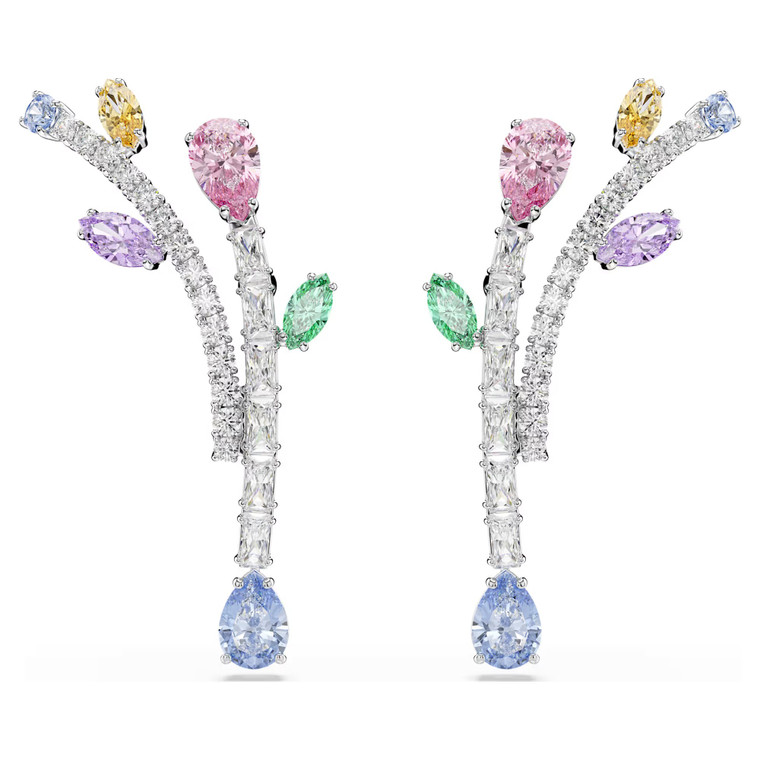 ariana-grande-x-swarovski-drop-earrings--mixed-cuts--multicolored--rhodium-plated-swarovski-5737426-1