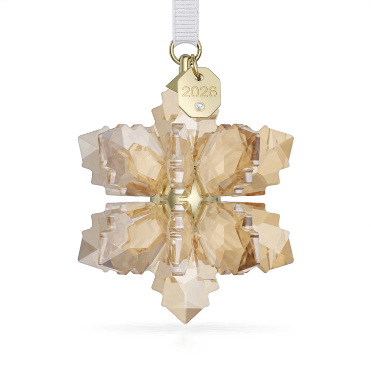 Annual Edition Festive 3D Ornament 2026, Gold, 5731942 | Swarovski