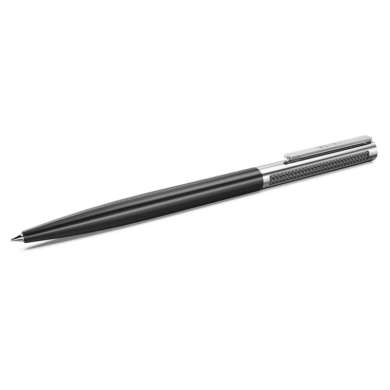 matrix-tennis-ballpoint-pen--black-lacquered--chrome-plated-swarovski-5760146-1