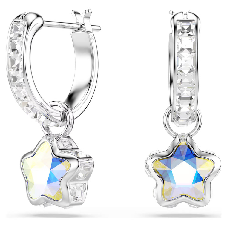 chroma-drop-earrings--mixed-cuts--star--white--rhodium-plated-swarovski-5754172-1