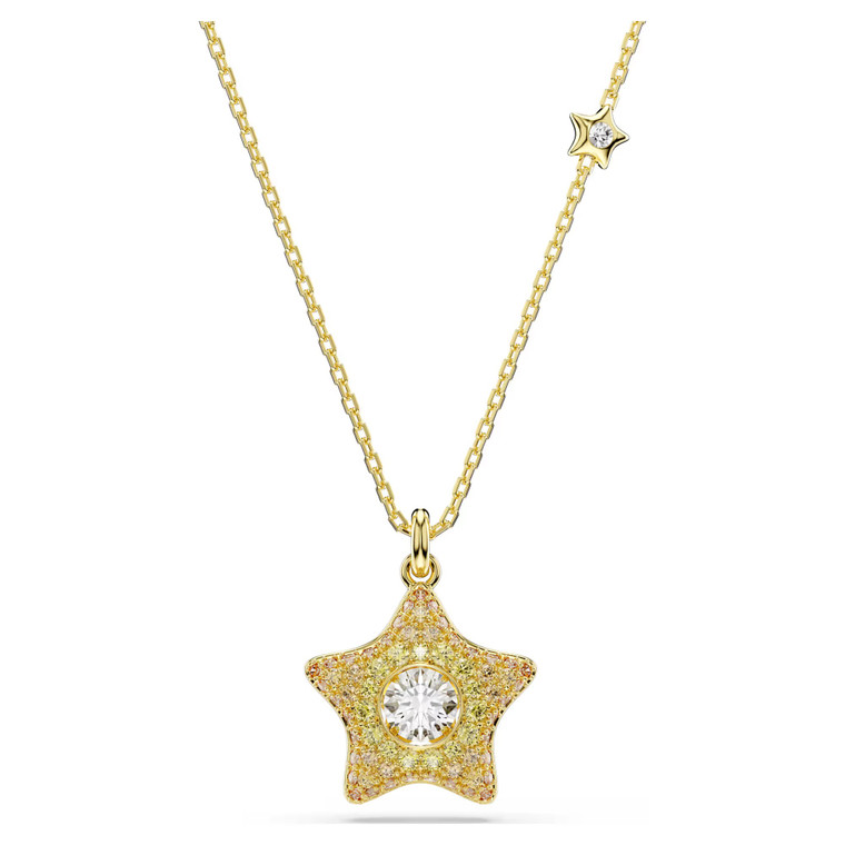sublima-pendant--round-cut--star--multicolored--18k-gold-finish-swarovski-5755280-1