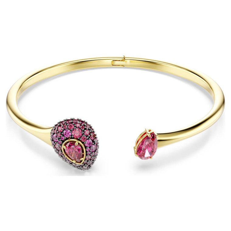 sublima-bangle--pear-cut--red--18k-gold-finish-swarovski-5752895-1