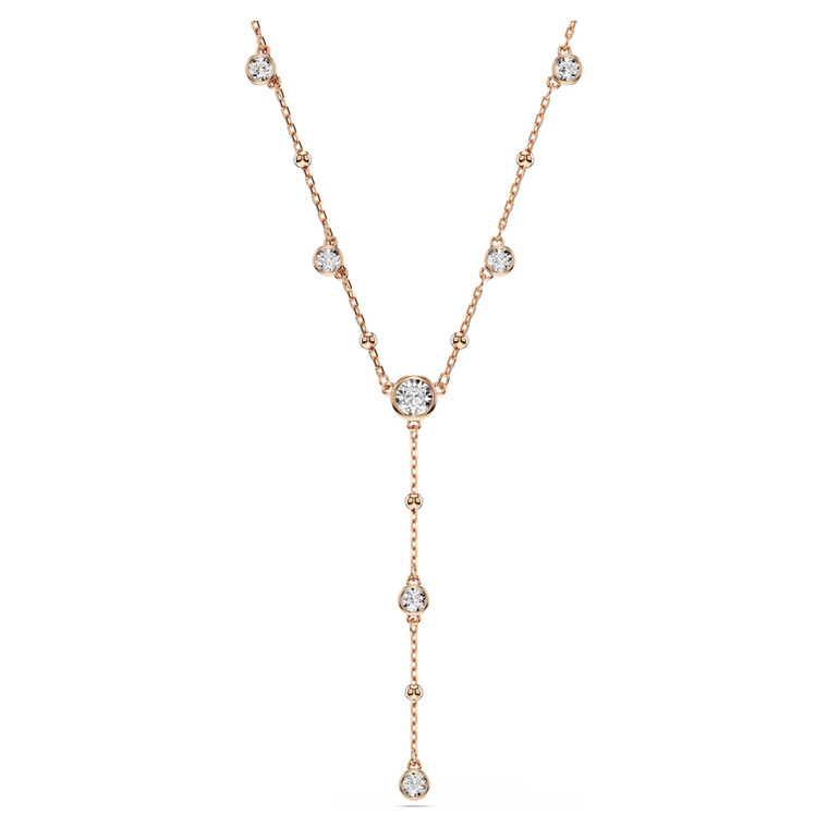 imber-y-necklace--round-cut--white--18k-rose-gold-finish-swarovski-5763813-1