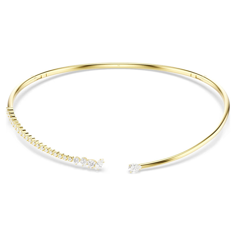 mesmera-choker--mixed-cuts--white--18k-gold-finish-swarovski-5765320-1
