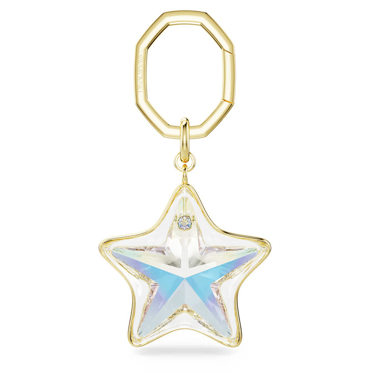 bag-charm--mixed-cuts--star--white--gold-tone-plated-swarovski-5763027-1