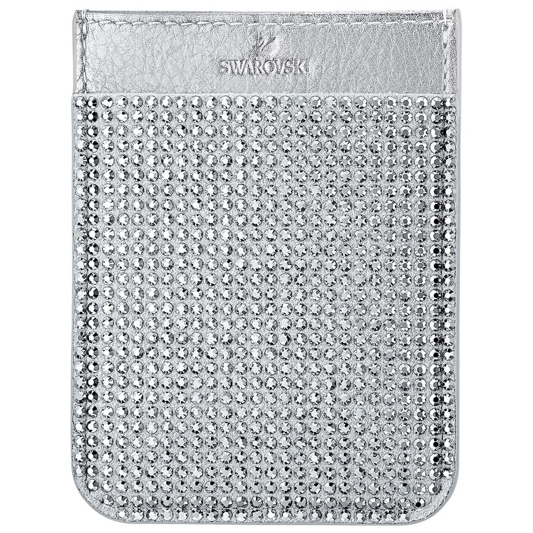 Swarovski Crystal Smartphone iPhone Android Sticker Pocket, Gray 5514685