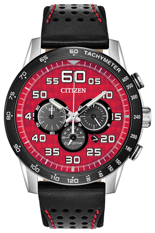 Citizen Eco Drive Men's Primo Chronograph Black Ion-Plated Watch CA4430-01X