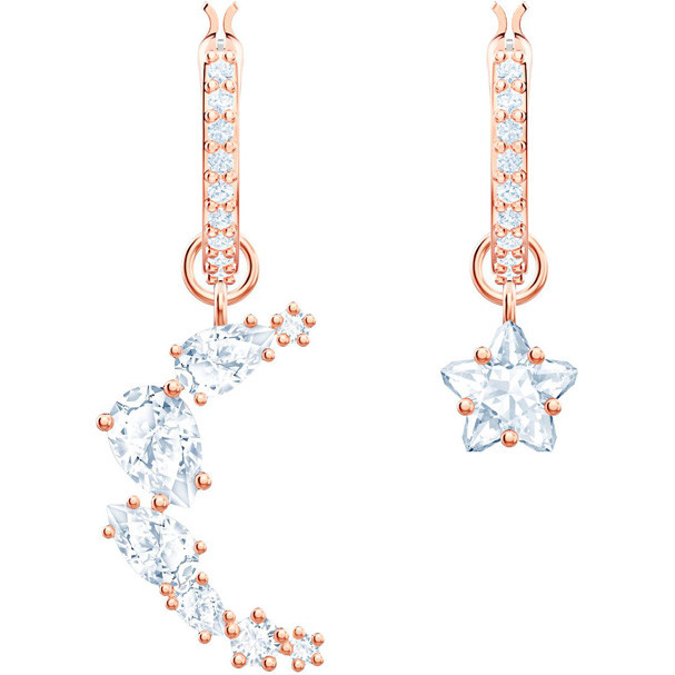 Swarovski Crystal Penélope Cruz Moonsun Drop Earrings, Rose Gold