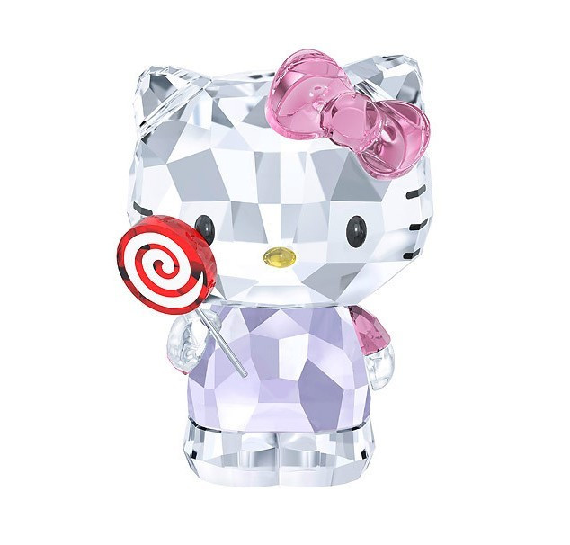 Swarovski Crystal Hello Kitty Lollipop Decoration Figurine 5269295