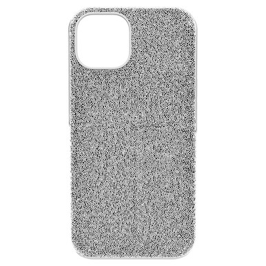 Swarovski High Smartphone Case iPhone® 14, Silver Tone
