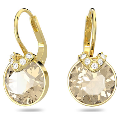 swarovski-bellav-drop-earrings-round-cut-gold-tone-gold-tone-plated-5662093-1